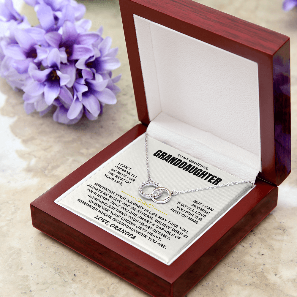 Jewelry To My Granddaughter - Love Grandpa - Beautiful Gift Set - SS117PP