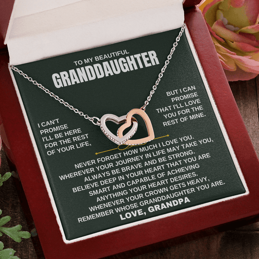 Jewelry To My Granddaughter - Love Grandpa - Beautiful Gift Set - SS117V6