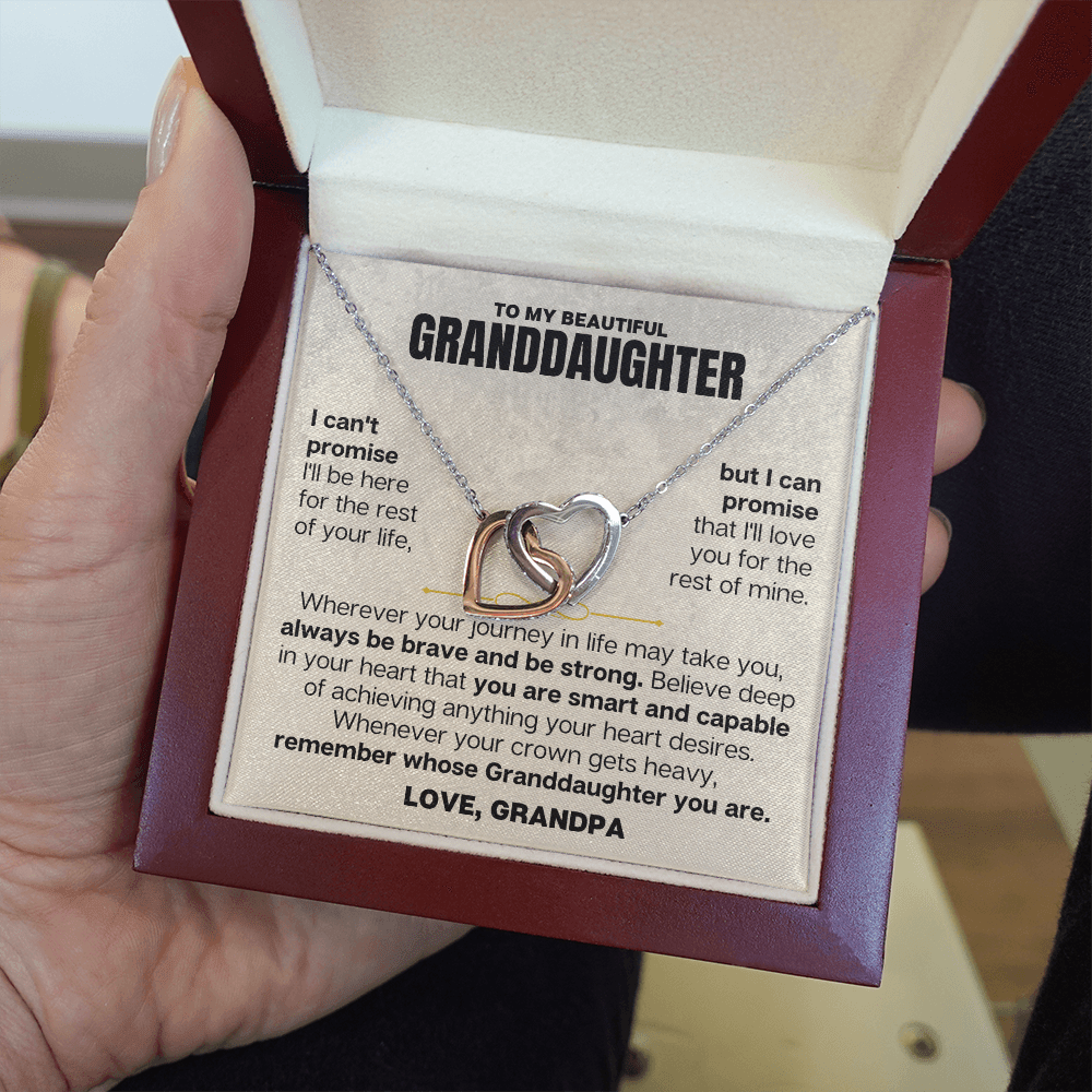 Jewelry ❤️ To My Granddaughter - Love Grandpa - Beautiful Gift Set - SS117V7