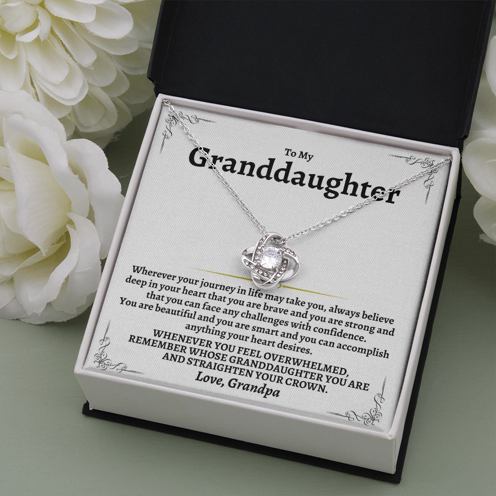 Jewelry To My Granddaughter - Love Grandpa - Gift Set - SS94