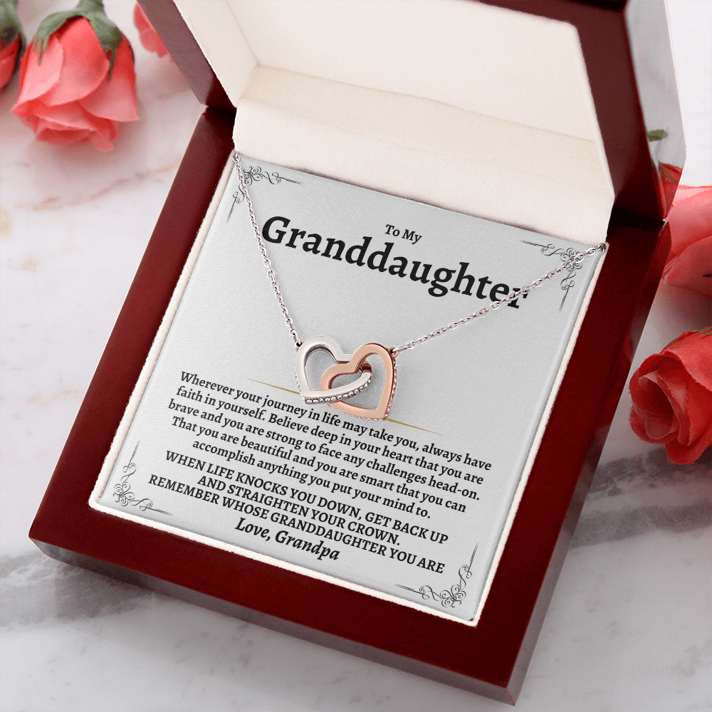 Jewelry To My Granddaughter - Love Grandpa - Gift Set - SS96