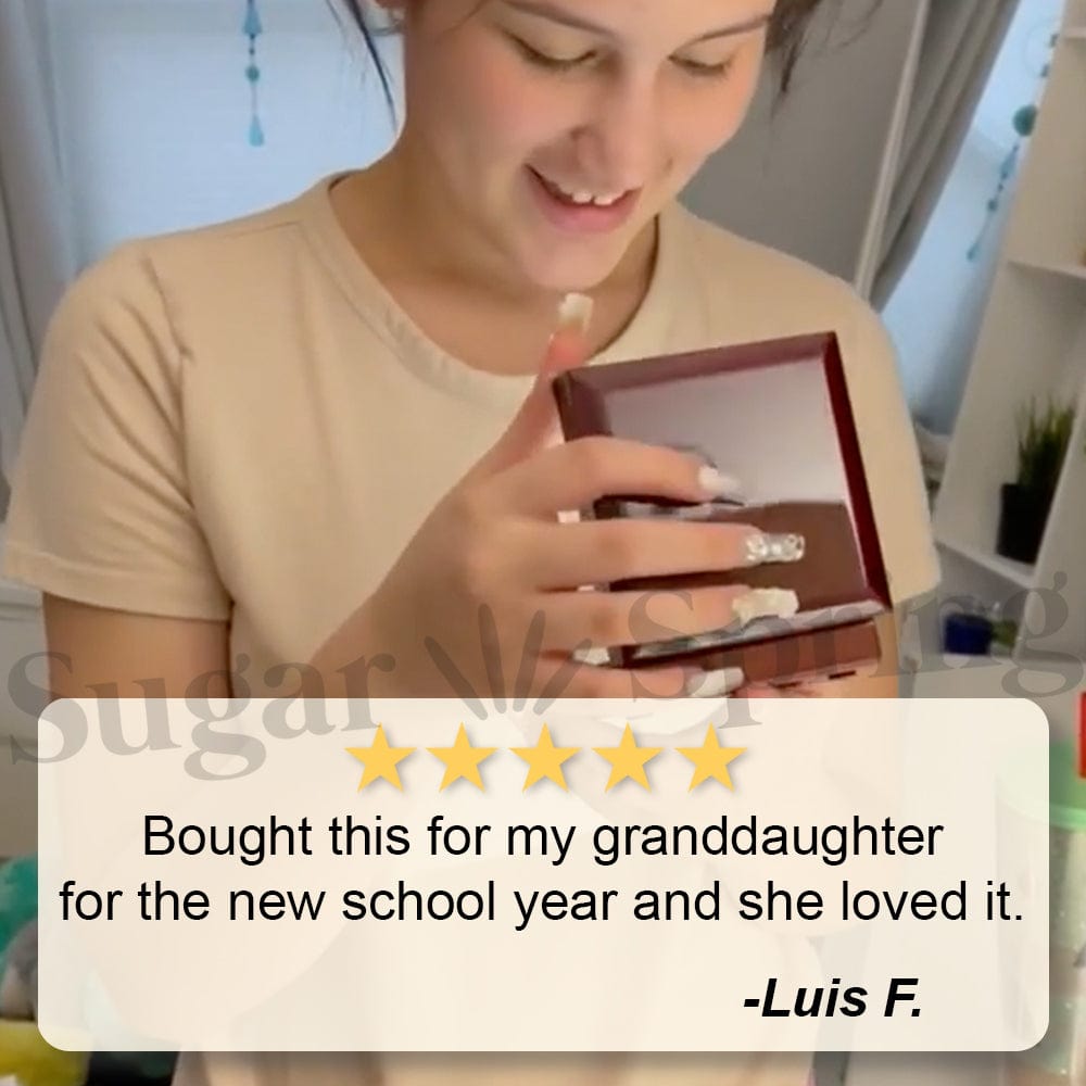 Jewelry To My Granddaughter - Personalized Beautiful Gift Set - SS117GM