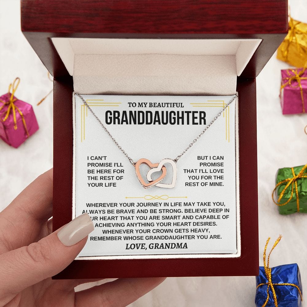 Jewelry To My Granddaughter - Personalized Beautiful Gift Set - SS117GM