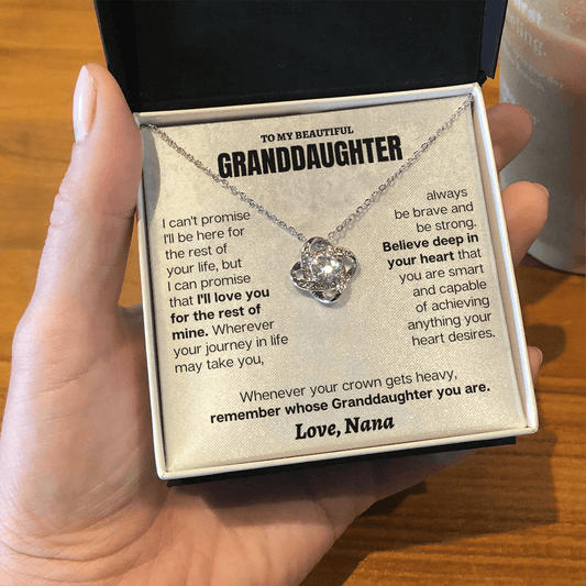 Jewelry To My Granddaughter - Personalized Beautiful Gift Set - SS145GV2