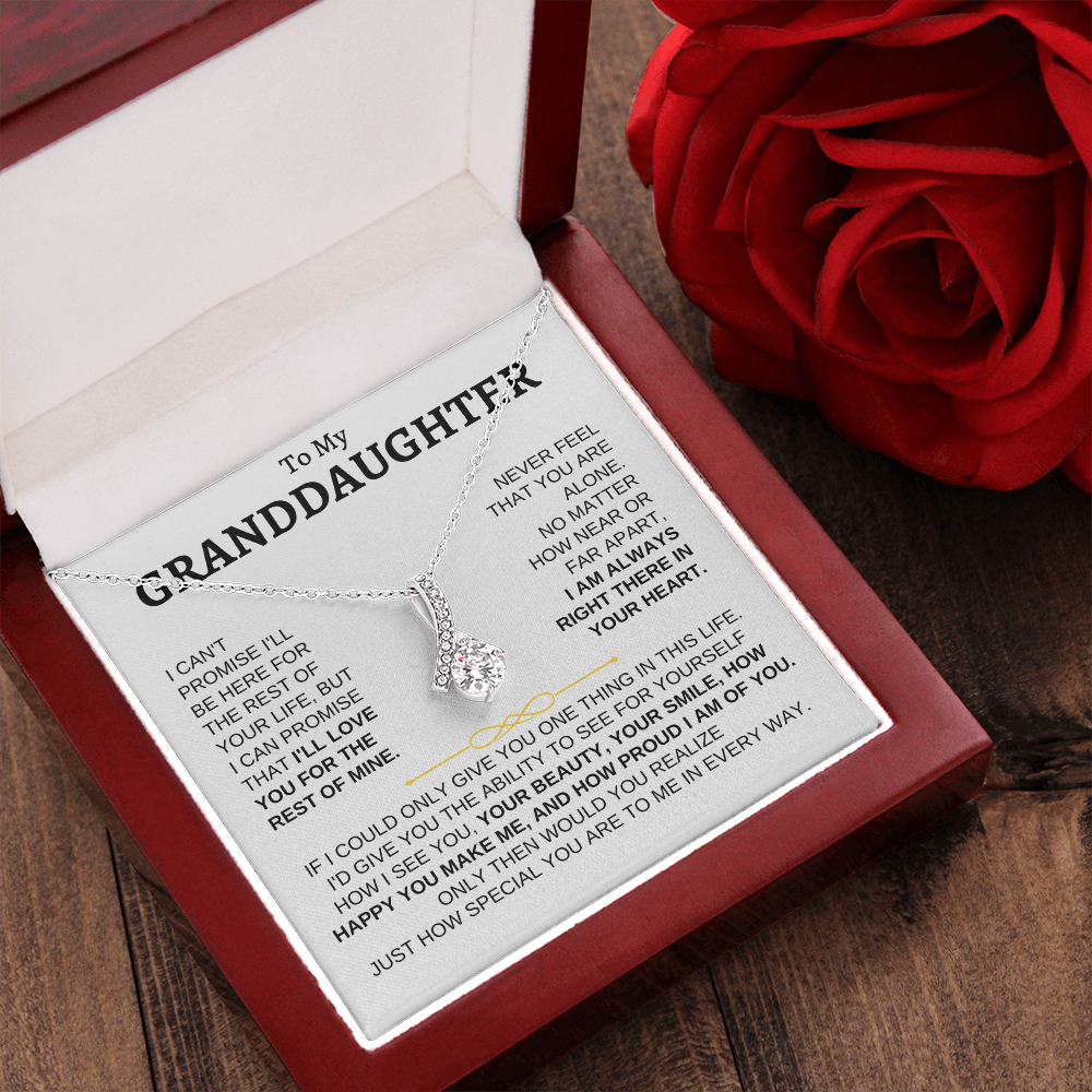 Jewelry To My Granddaughter - Personalized Beautiful Gift Set - SS167P