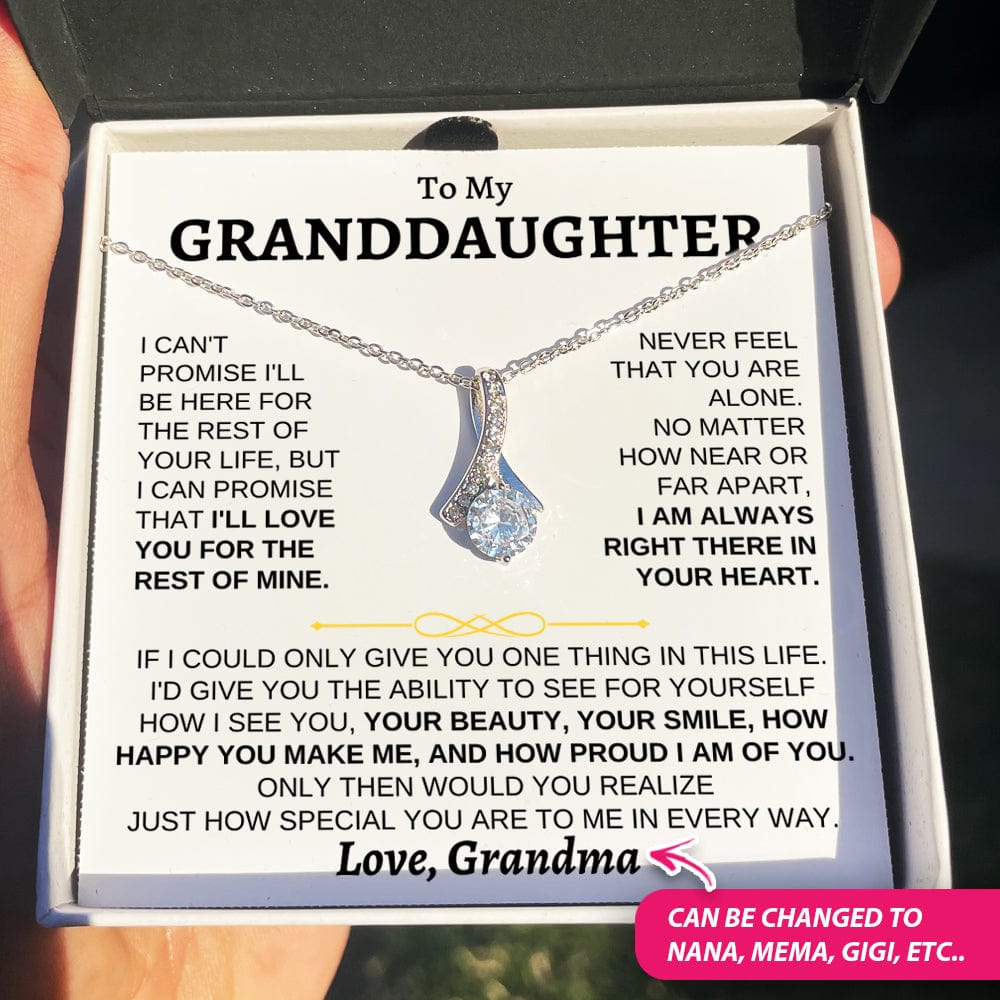 Jewelry To My Granddaughter - Personalized Beautiful Gift Set - SS167P