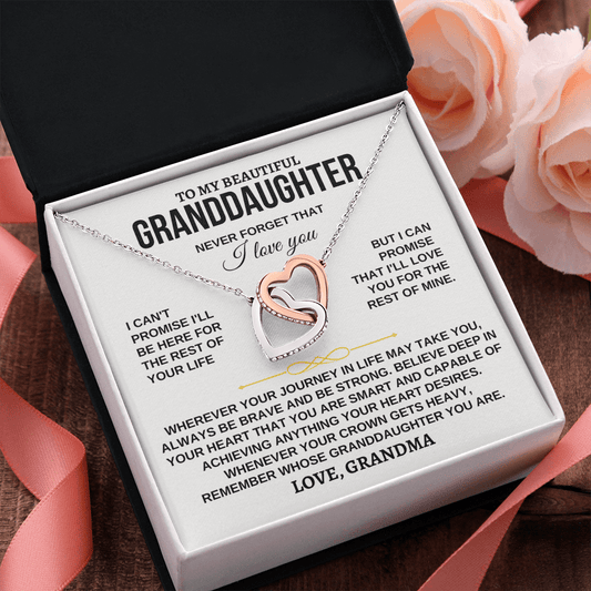 Jewelry To My Granddaughter - Personalized Beautiful Gift Set - SS261