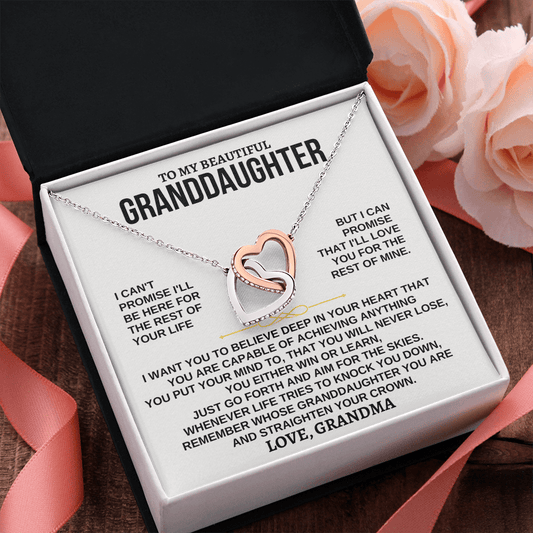Jewelry To My Granddaughter - Personalized Beautiful Gift Set - SS262