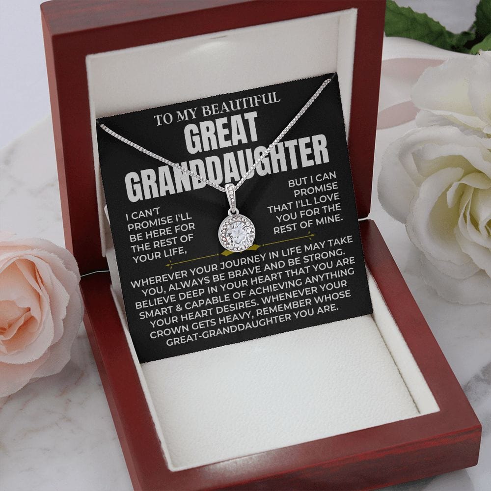 Jewelry To My Great Granddaughter - Rest Of Mine - Beautiful Gift Set - SS117-23C