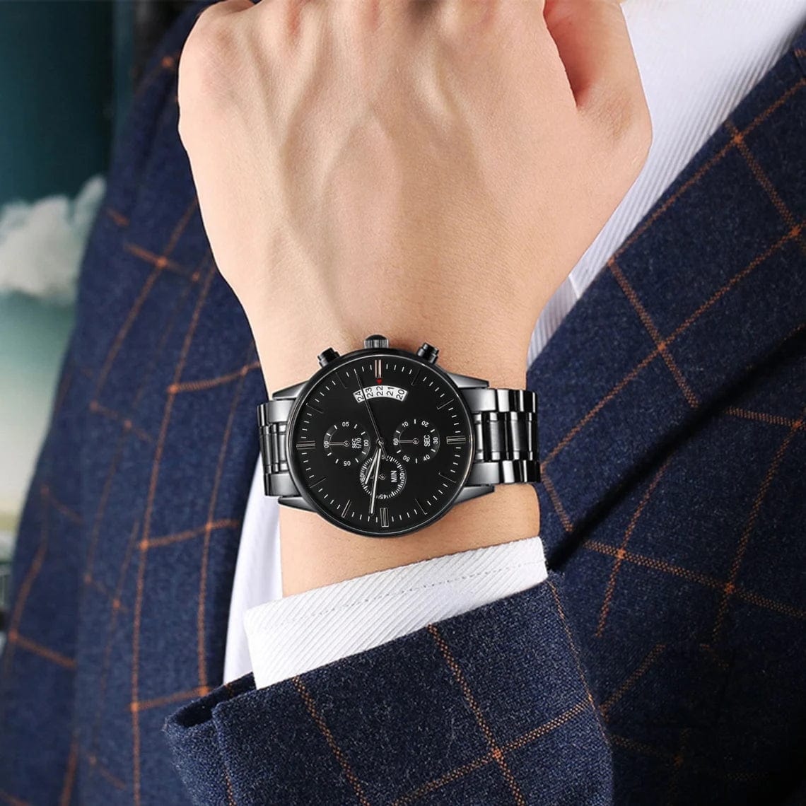 Jewelry To My Husband - Perfect Life Partner - Engraved Premium Watch - SS243