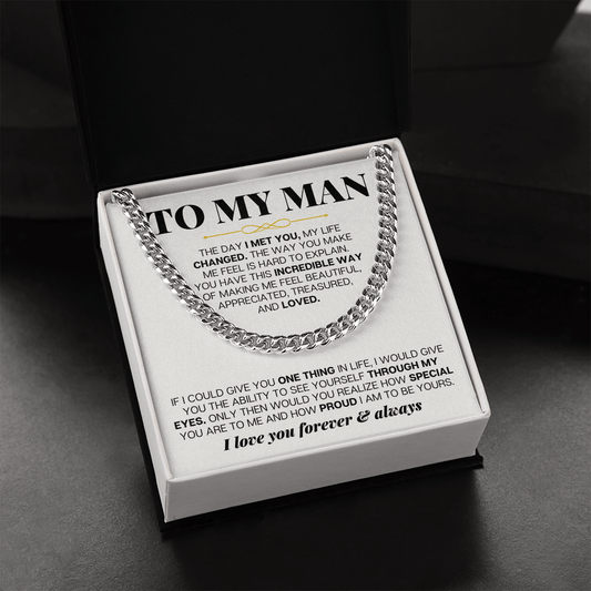 Jewelry To My Man - Cuban Link - Special Gift Set - SS257