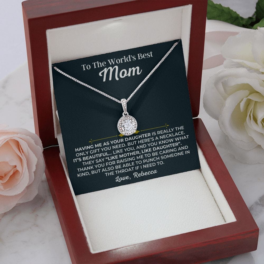 Jewelry To My Mom - From Daughter - Beautiful Gift Set - SS431