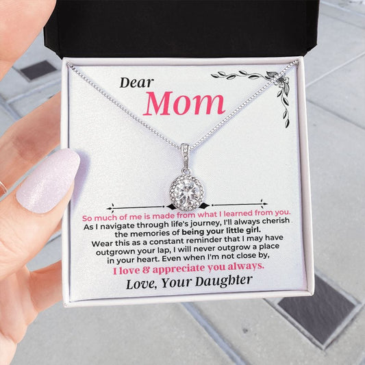 Jewelry To My Mom - Personalized Sign-Off - Beautiful Gift Set - SS422