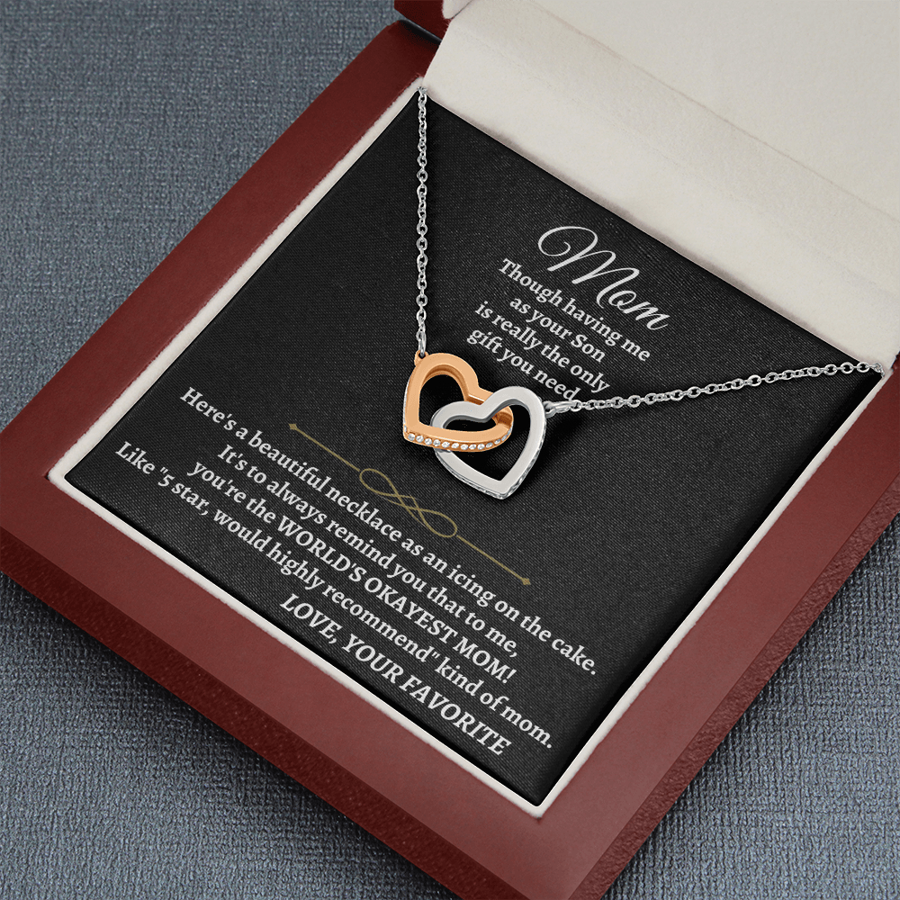 Jewelry To My Mom - Son - Gift Set - SS35