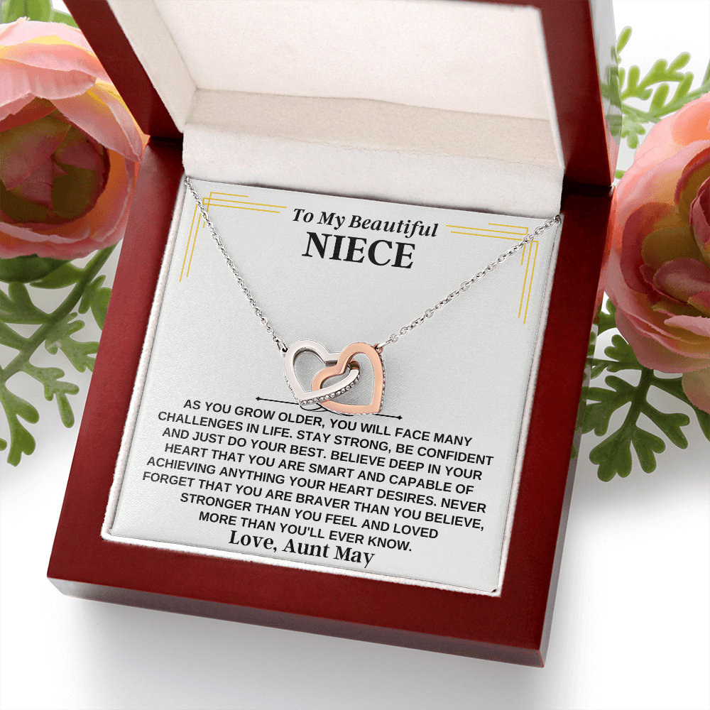 Jewelry To My Niece - Personalized Beautiful Gift Set - SS266