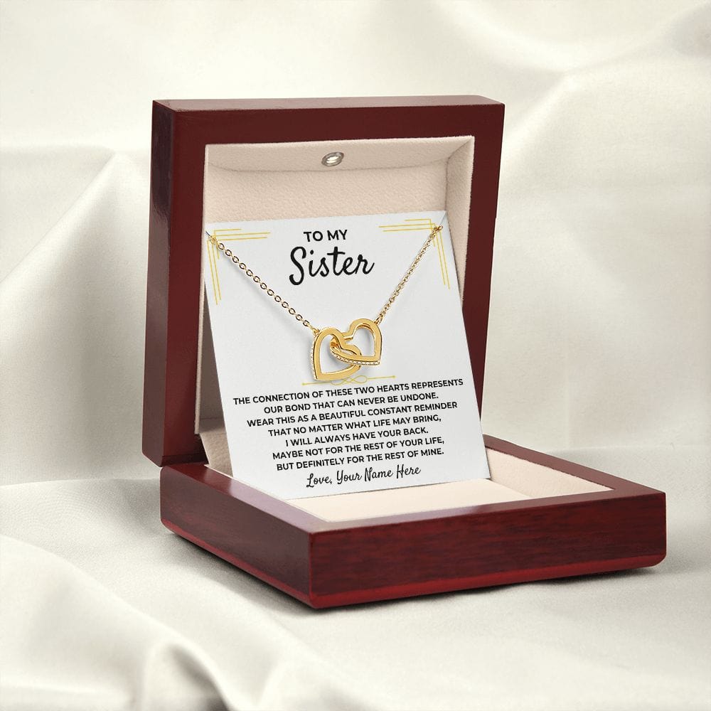 Jewelry To My Sister - Personalized Gift Set - SS385