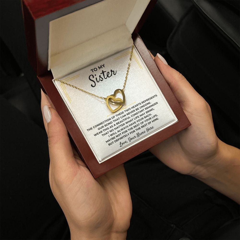 Jewelry To My Sister - Personalized Gift Set - SS385