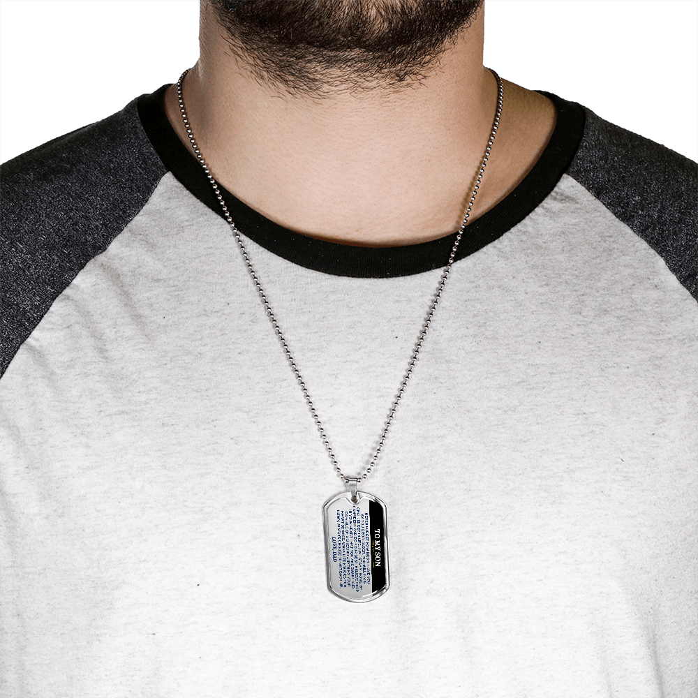 Jewelry To My Son - Love, Dad - Love Tag - SS290D