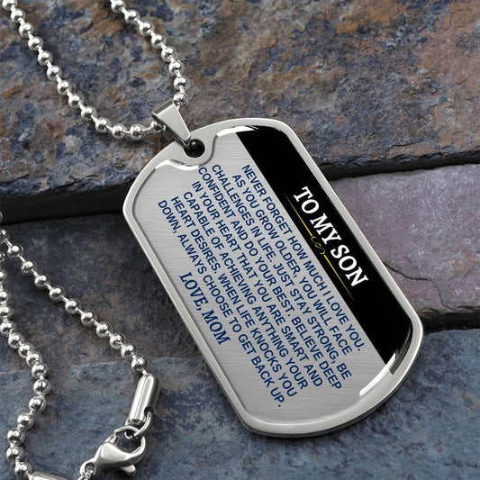 Jewelry To My Son - Love Tag - SS290