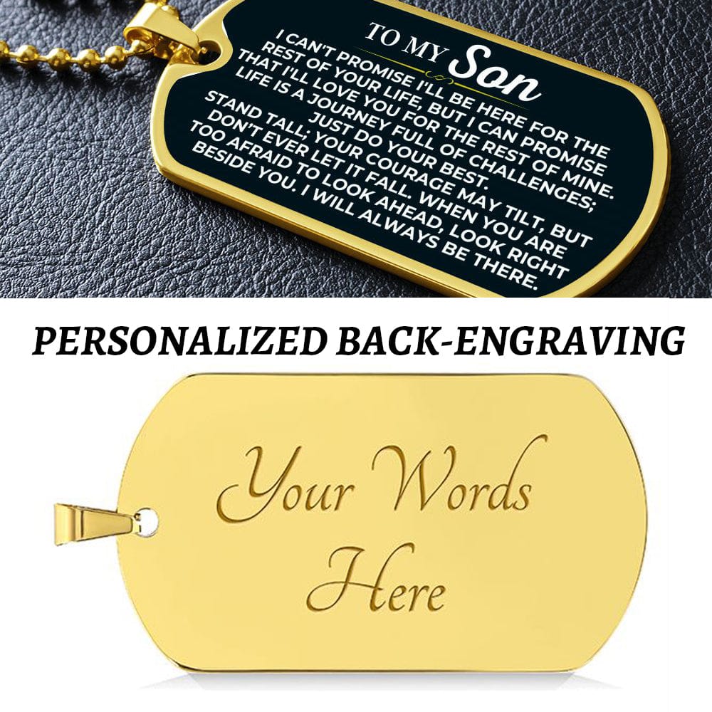 Jewelry To My Son - Love Tag - SS426-DT