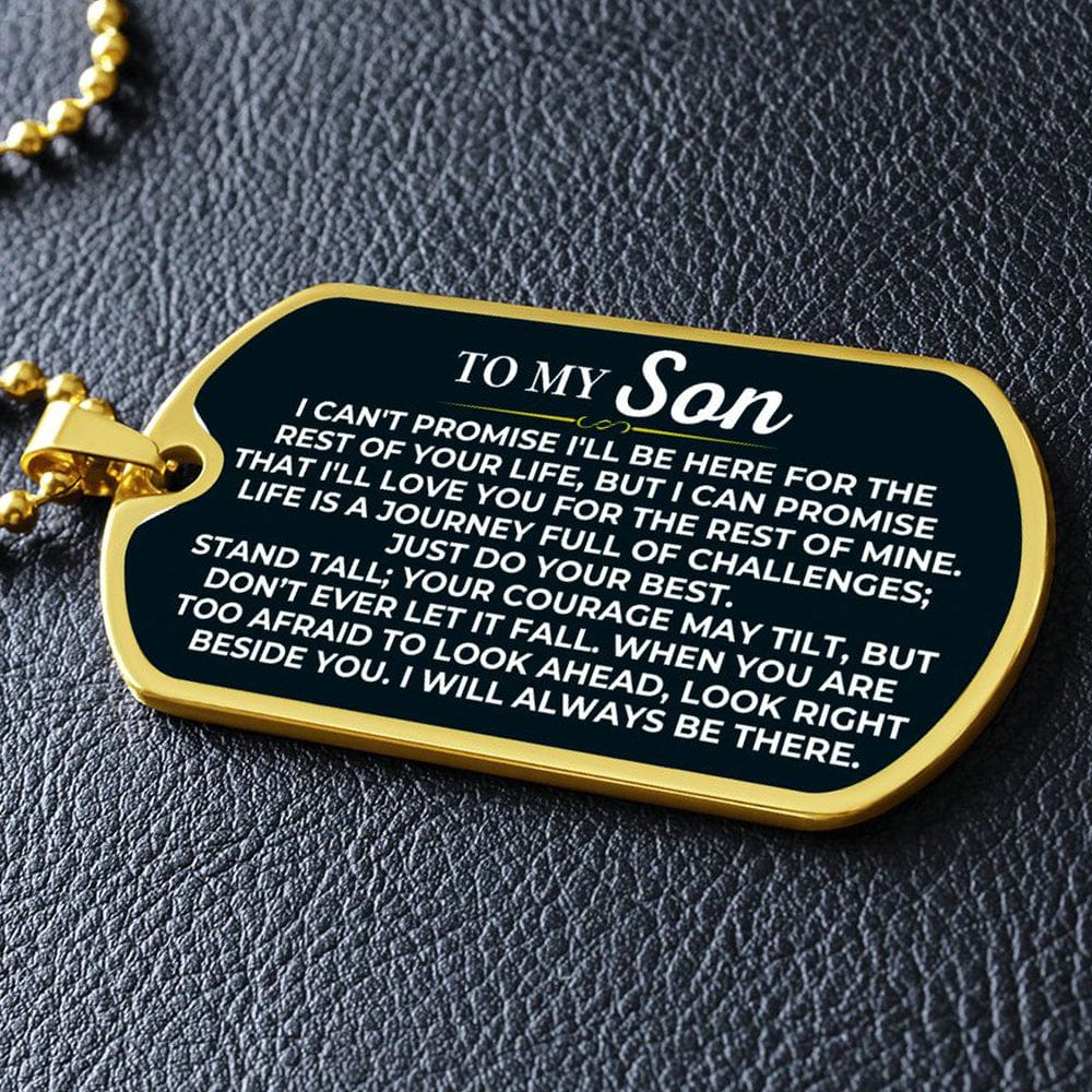 Jewelry To My Son - Love Tag - SS426-DT