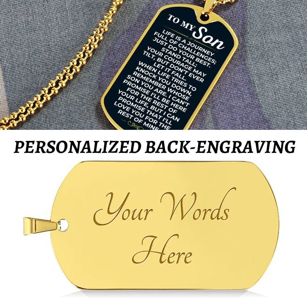 Jewelry To My Son - Love Tag - SS441-DT