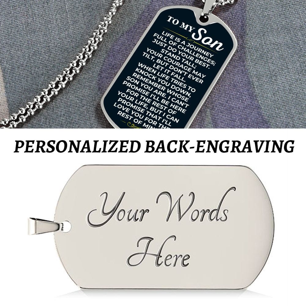 Jewelry To My Son - Love Tag - SS441-DT