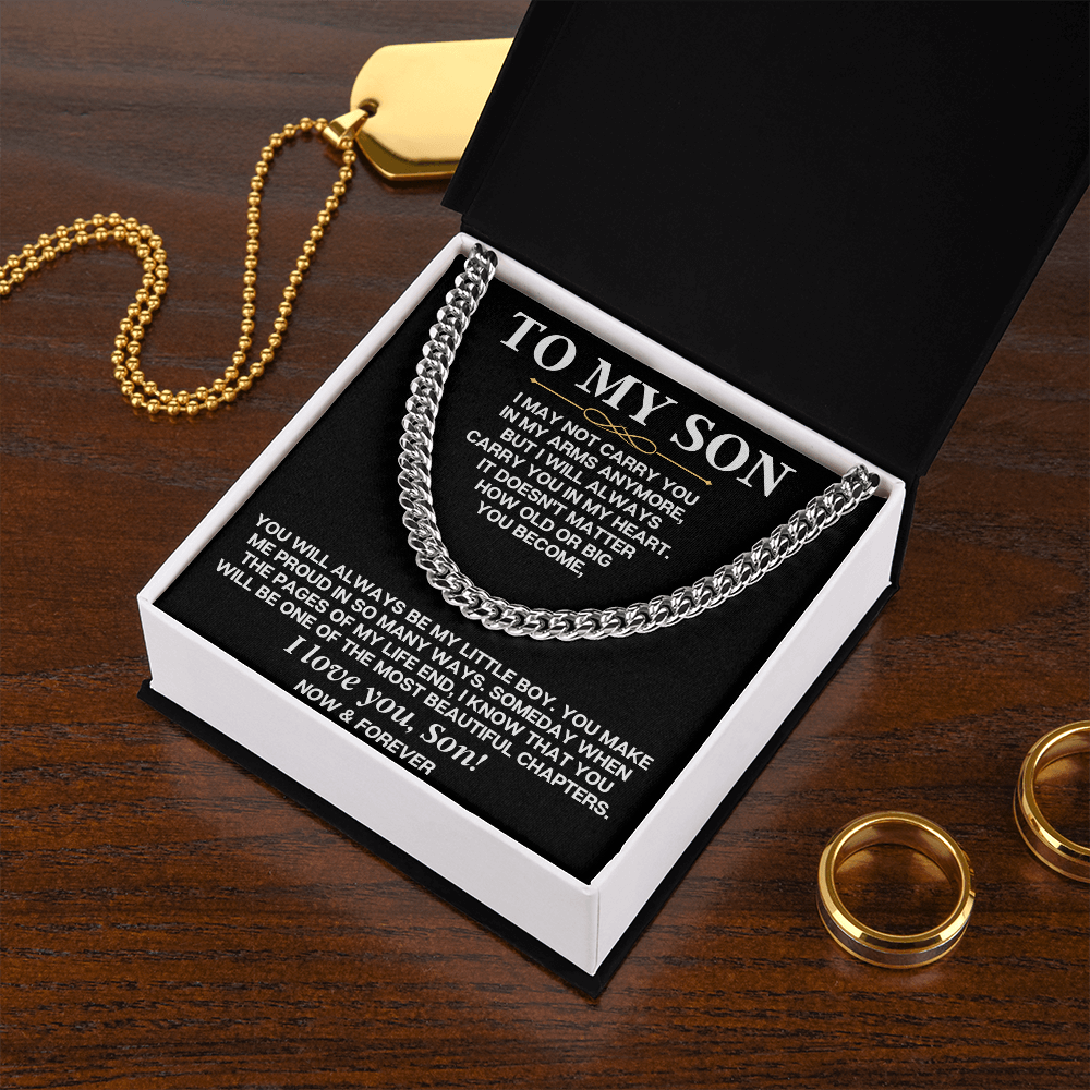 Jewelry To My Son - You Make Me Proud - Gift Set - SS270