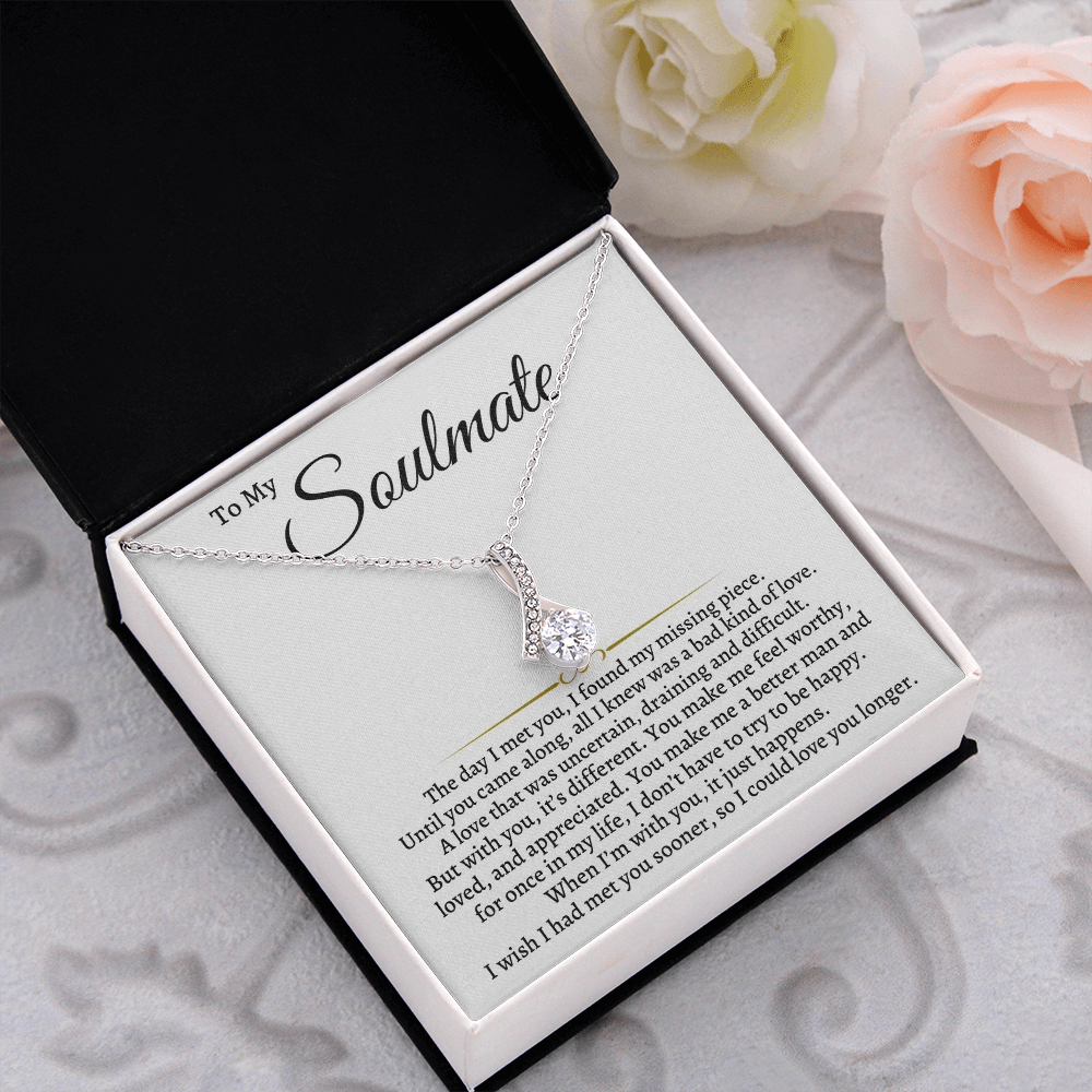 Jewelry To My Soulmate - Love Knot Gift Set - SS45