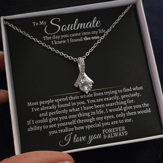 Jewelry To My Soulmate - Love Knot Gift Set - SS47