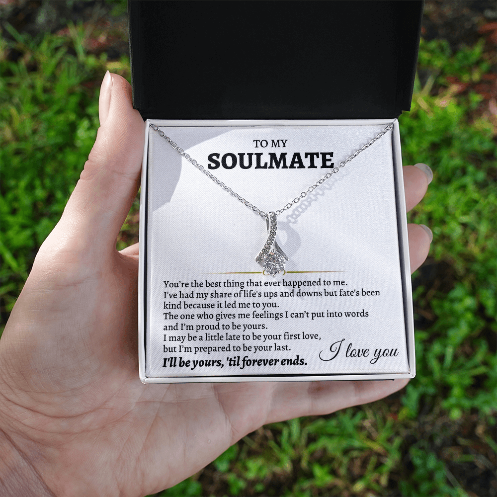 Jewelry To My Soulmate - Love Knot Gift Set - SS80