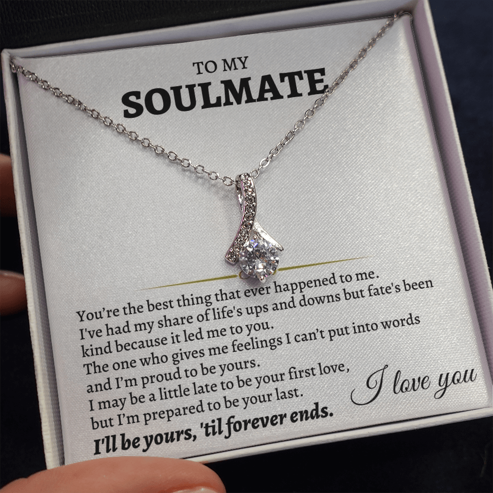 Jewelry To My Soulmate - Love Knot Gift Set - SS80
