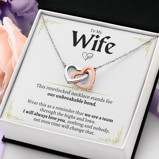 Jewelry To My Wife - Love Knot Gift Set - SS101
