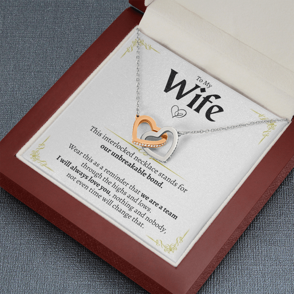Jewelry To My Wife - Love Knot Gift Set - SS101
