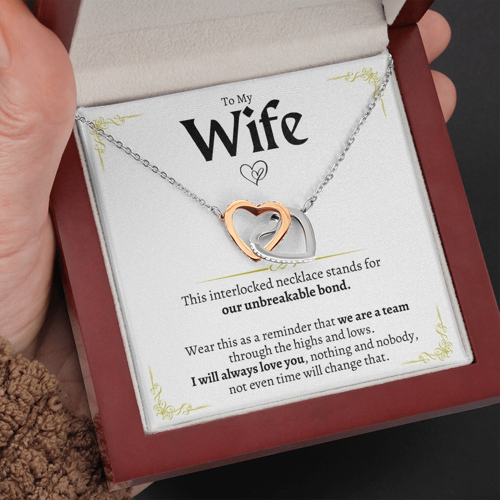Jewelry To My Wife - Love Knot Gift Set - SS101