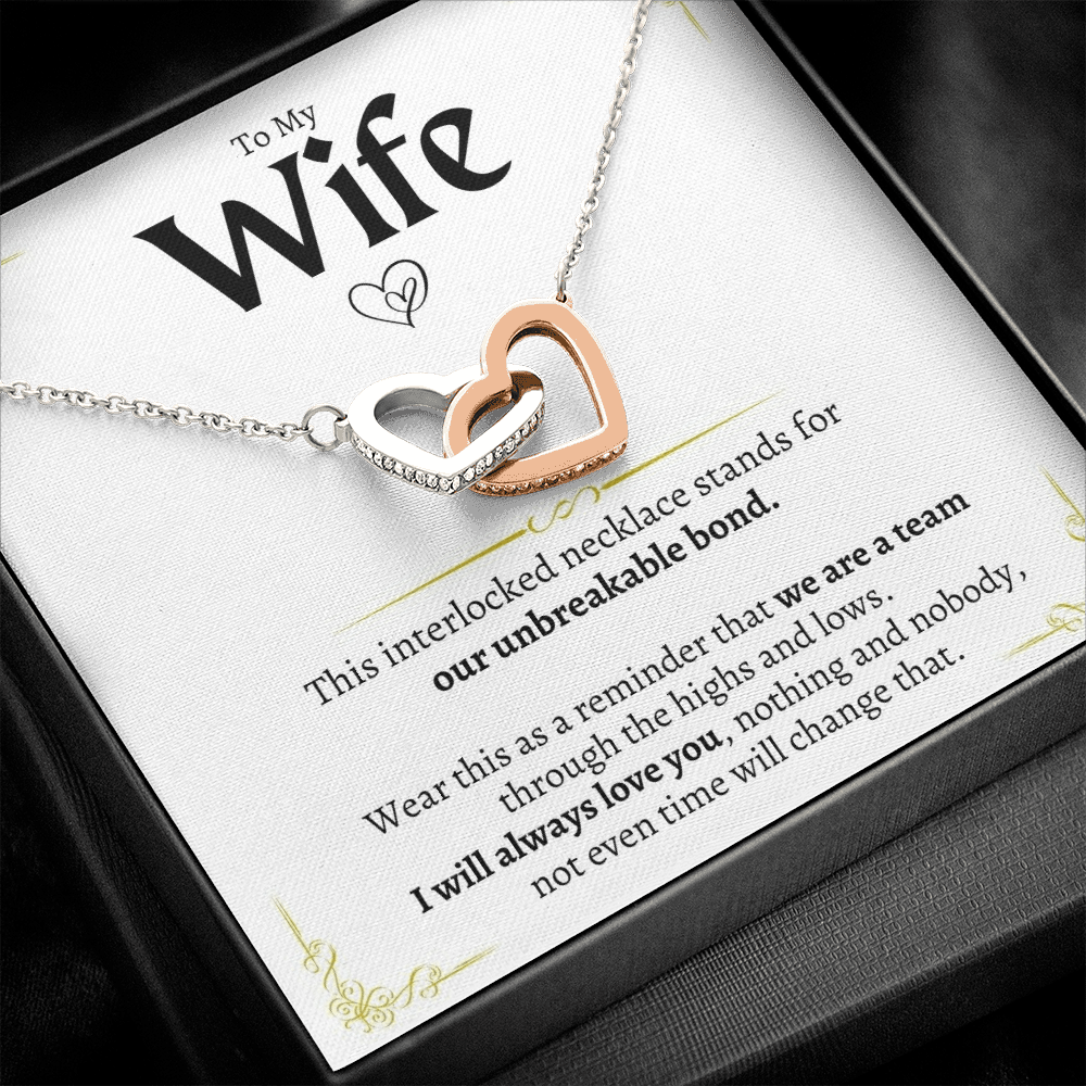 Jewelry To My Wife - Love Knot Gift Set - SS101