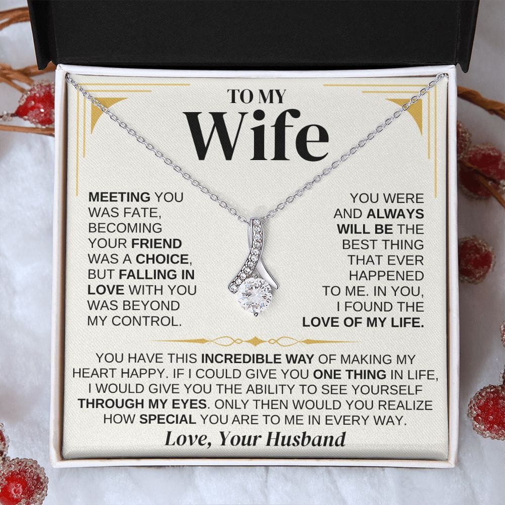 To My Wife Love Knot Gift Set SS280 – Sugar Spring Co