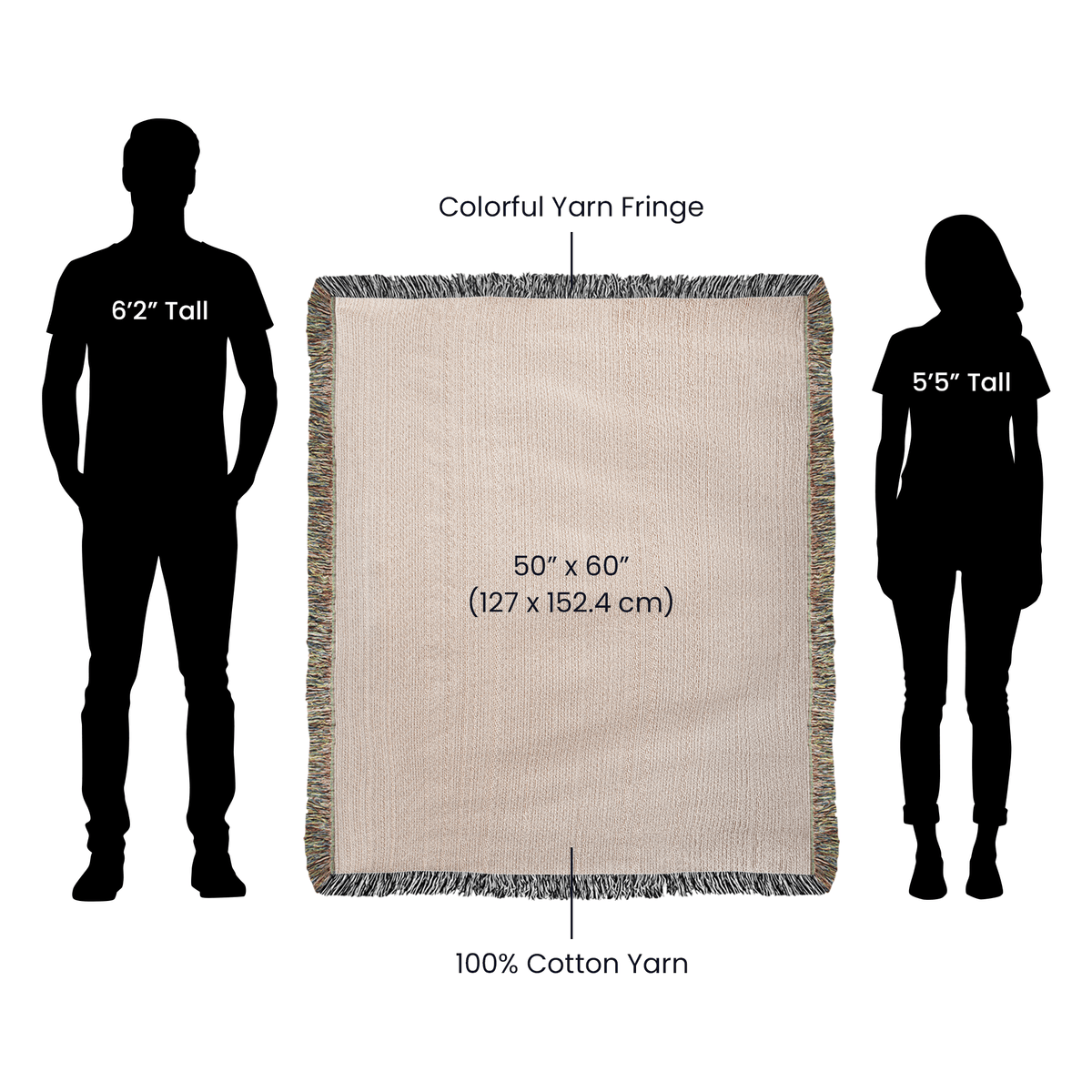 Blanket To My Daughter - Being Your Dad - Heirloom Woven Blanket