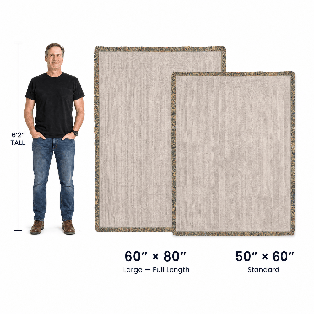 Blanket To My Daughter - Being Your Dad - Premium Woven Blanket