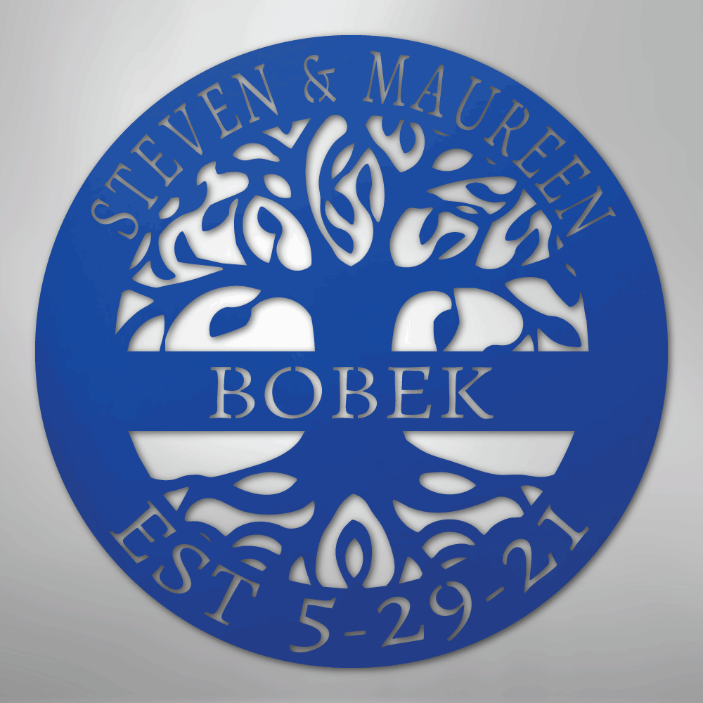 Custom Tree Of Life - Custom Steel Sign