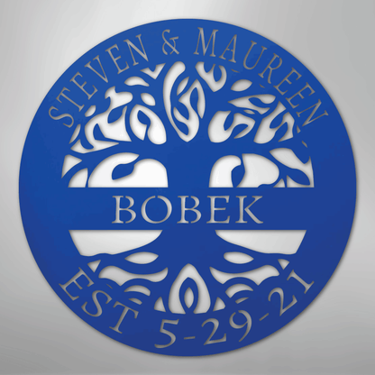 Custom Tree Of Life - Custom Steel Sign