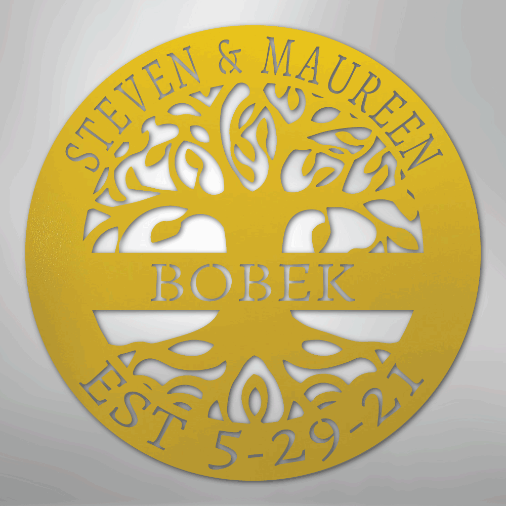 Custom Tree Of Life - Custom Steel Sign