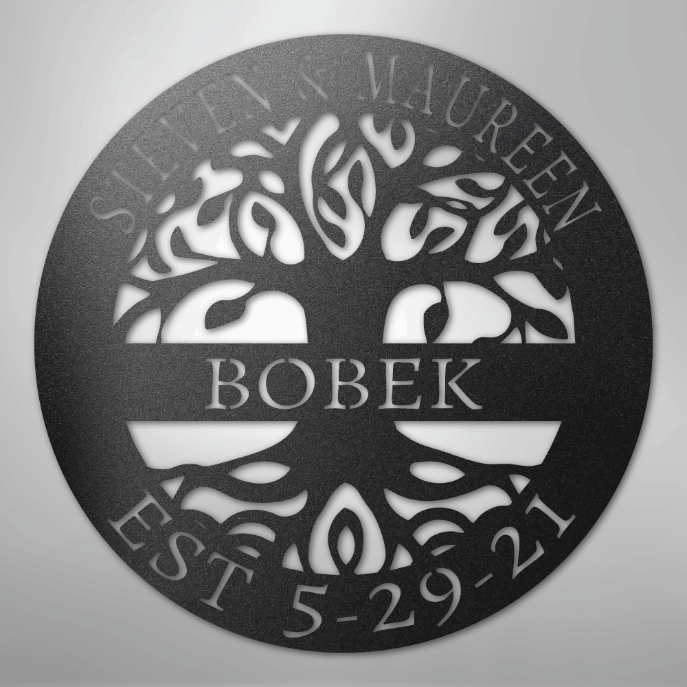 Custom Tree Of Life - Custom Steel Sign