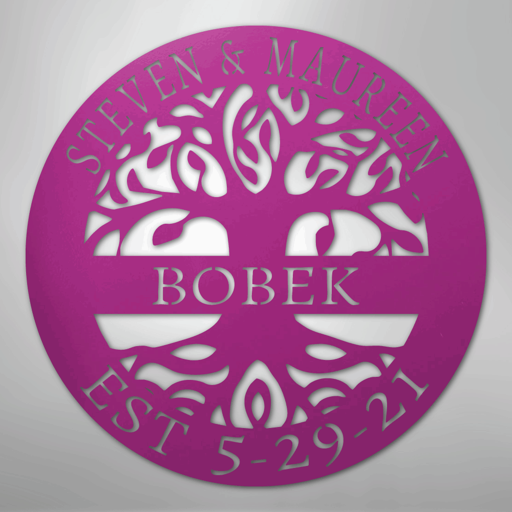 Custom Tree Of Life - Custom Steel Sign