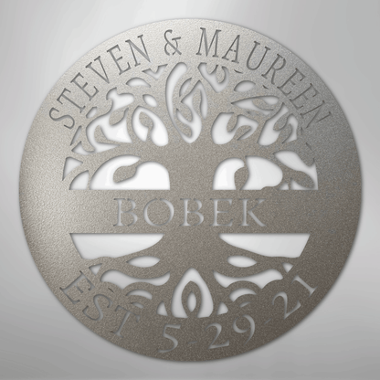Custom Tree Of Life - Custom Steel Sign
