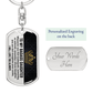 Jewelry Daughter | Straighten Your Crown | Keepsake Keychain