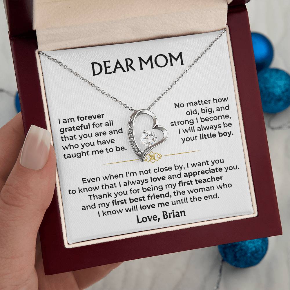 Jewelry Dear Mom - From Son - Forever Love Gift Set - SS503V2