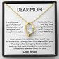 Jewelry Dear Mom - From Son - Forever Love Gift Set - SS503V2