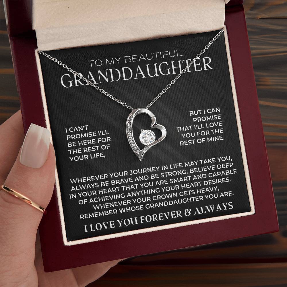 Jewelry NEW* Special Gift for Granddaughter - Forever Love Necklace Gift Set - SS117FLB