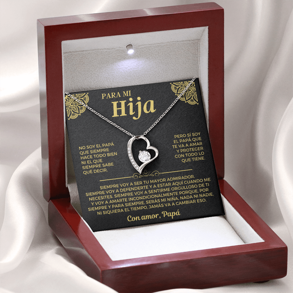Jewelry Para Mi Hija - Con Amor Papá - Hermoso Juego de Regalo - SS559S